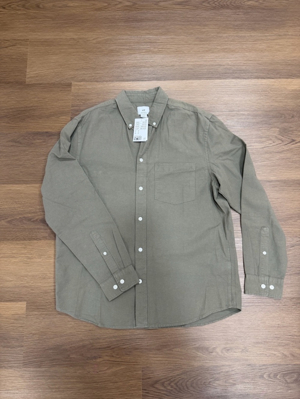 H&M casual button-up shirt